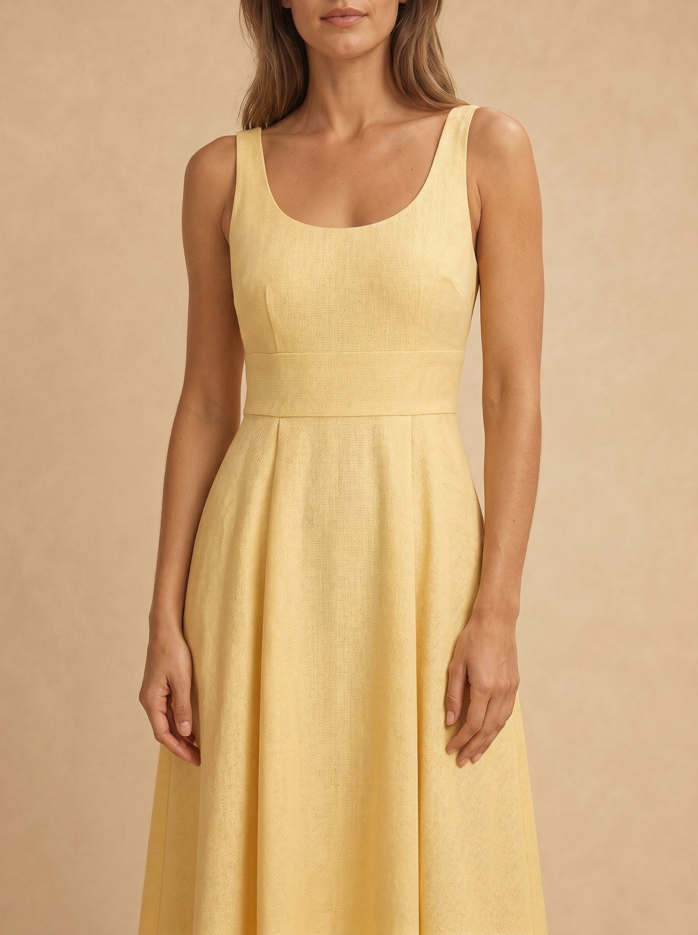 Theresa A-Linien Midikleid Ansicht 4 - Evoke Mode