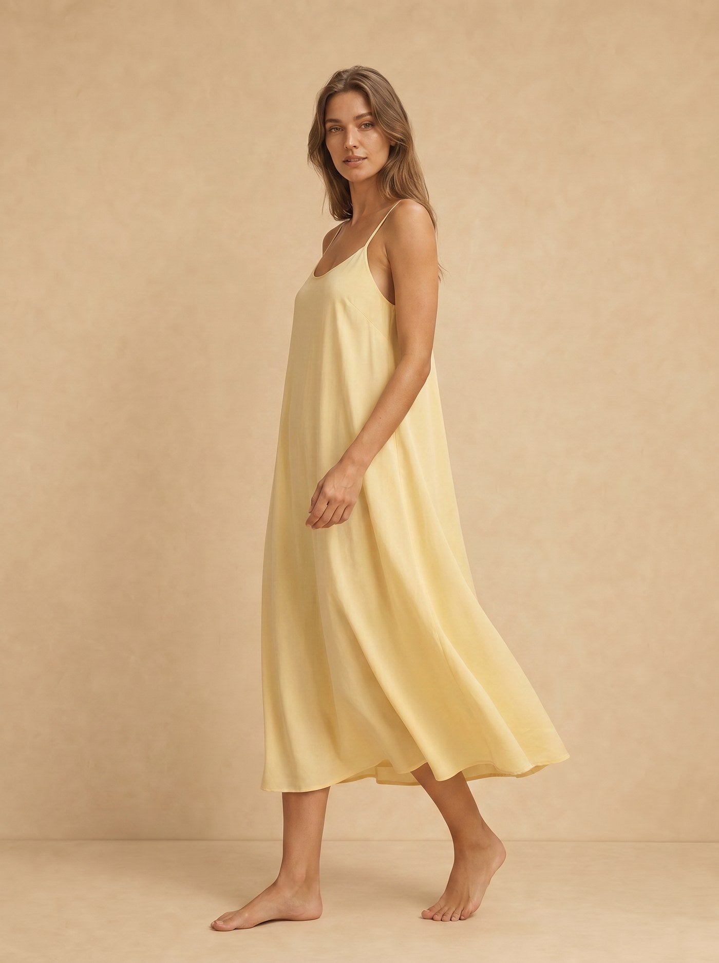 Theresa A-Linien Midikleid Ansicht 2 - Evoke Mode